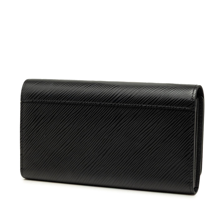 Twist Portefeuille long Épi Noir
