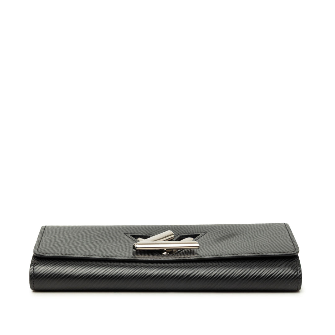 Twist Portefeuille long Épi Noir