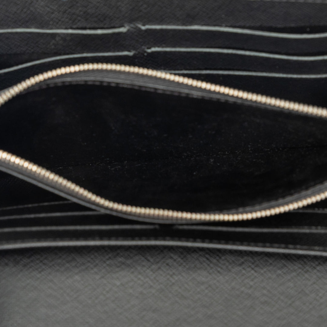 Twist Portefeuille long Épi Noir