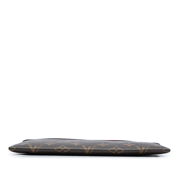 Louis Vuitton Pochette Tuileries Monogram Marron – vue 3 – GABY PARIS