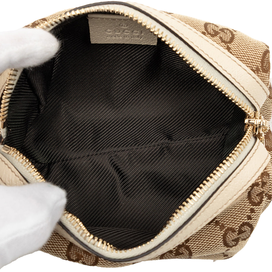 Gucci Trousse GG de maquillage Beige – vue 4 – GABY PARIS
