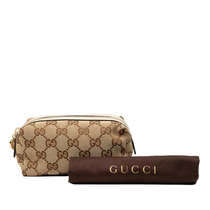 Gucci Trousse GG de maquillage Beige – vue 7 – GABY PARIS