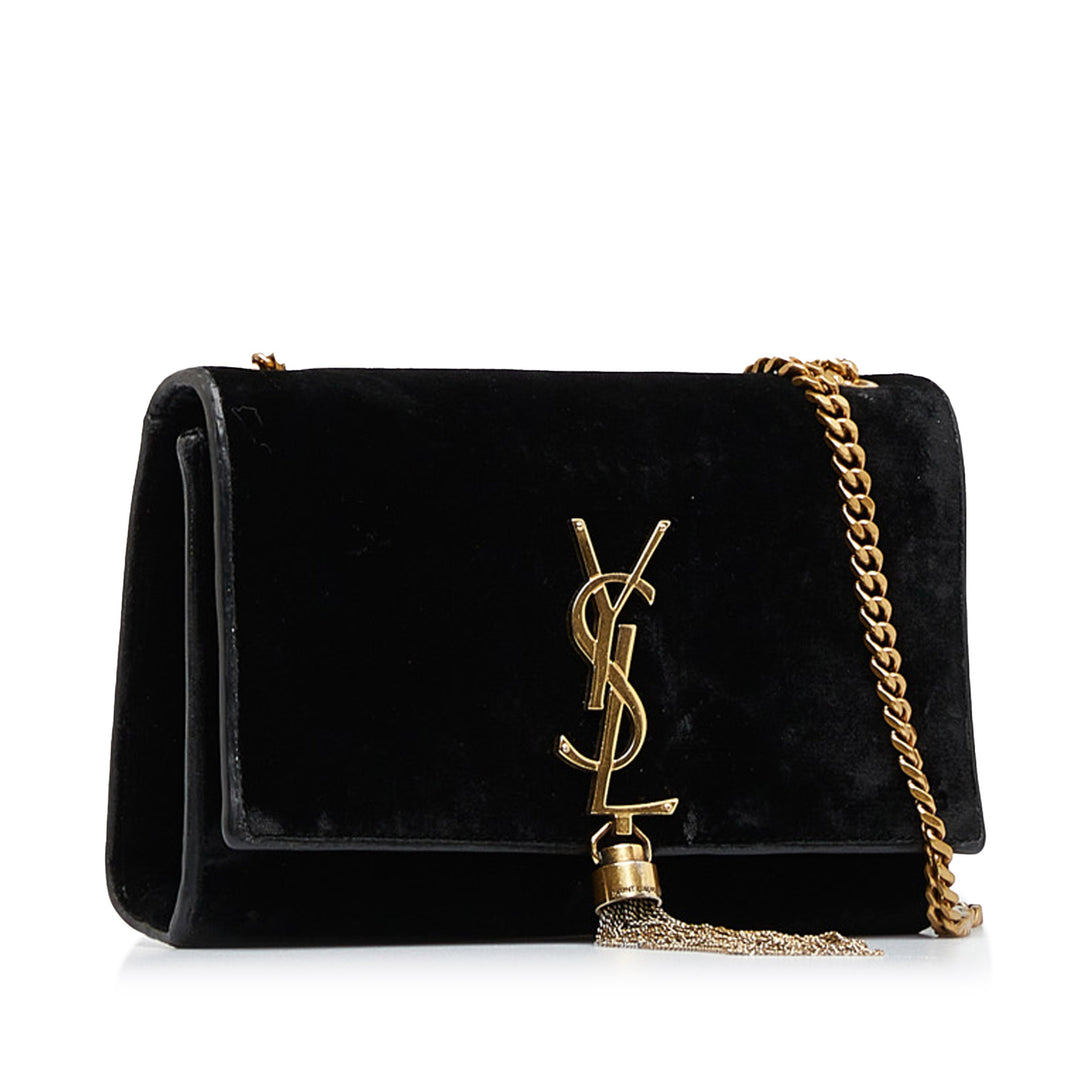 Kate Monogram Tassel Black - Gaby Paris