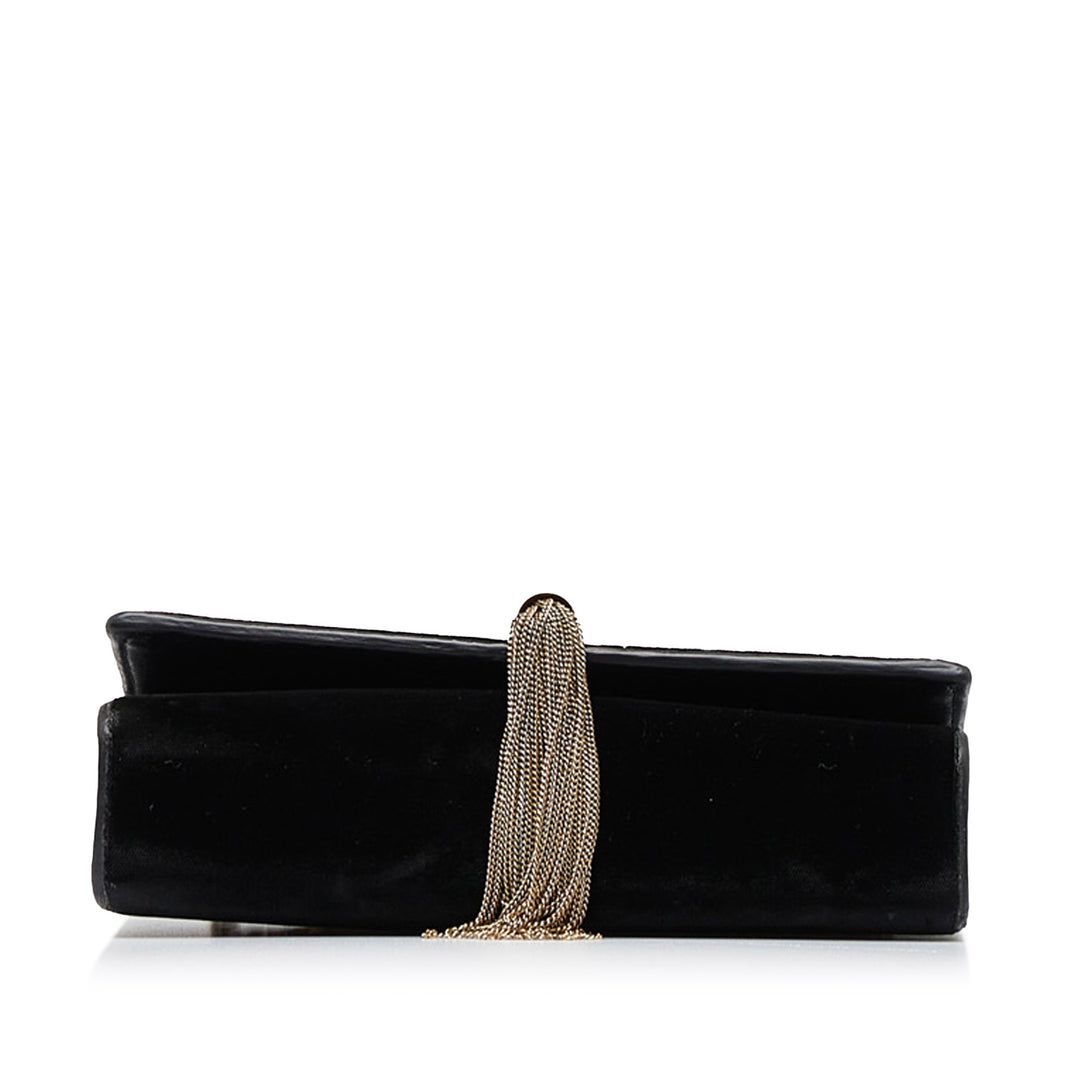 Kate Monogram Tassel Black - Gaby Paris