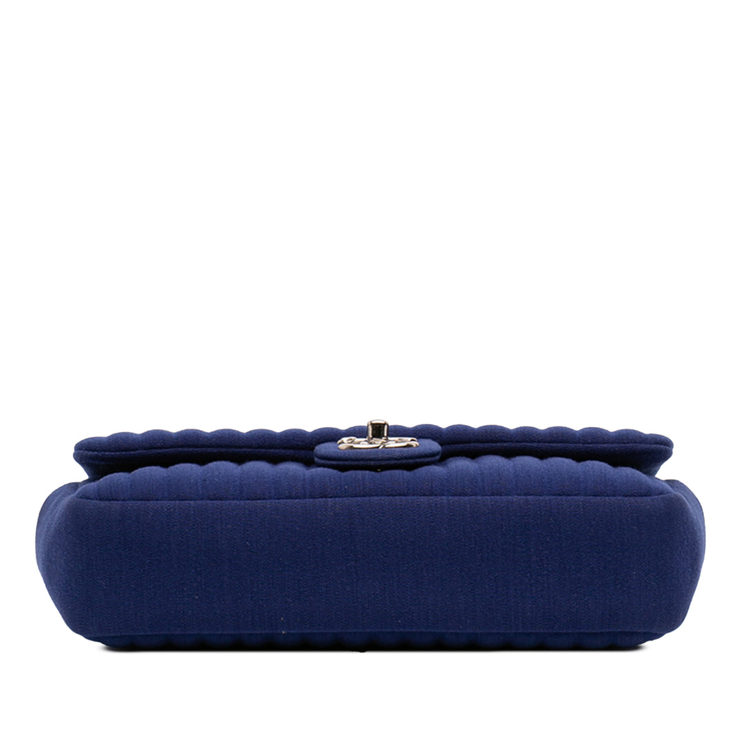 Chanel Medium Vertical Matelassé Jersey Simple rabat