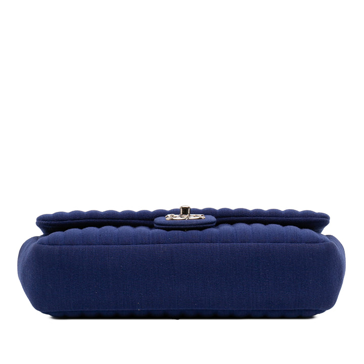 Chanel Medium Vertical Matelassé Jersey Simple rabat