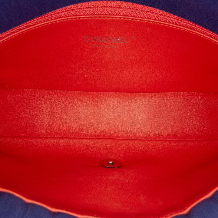 Chanel Medium Vertical Matelassé Jersey Simple rabat