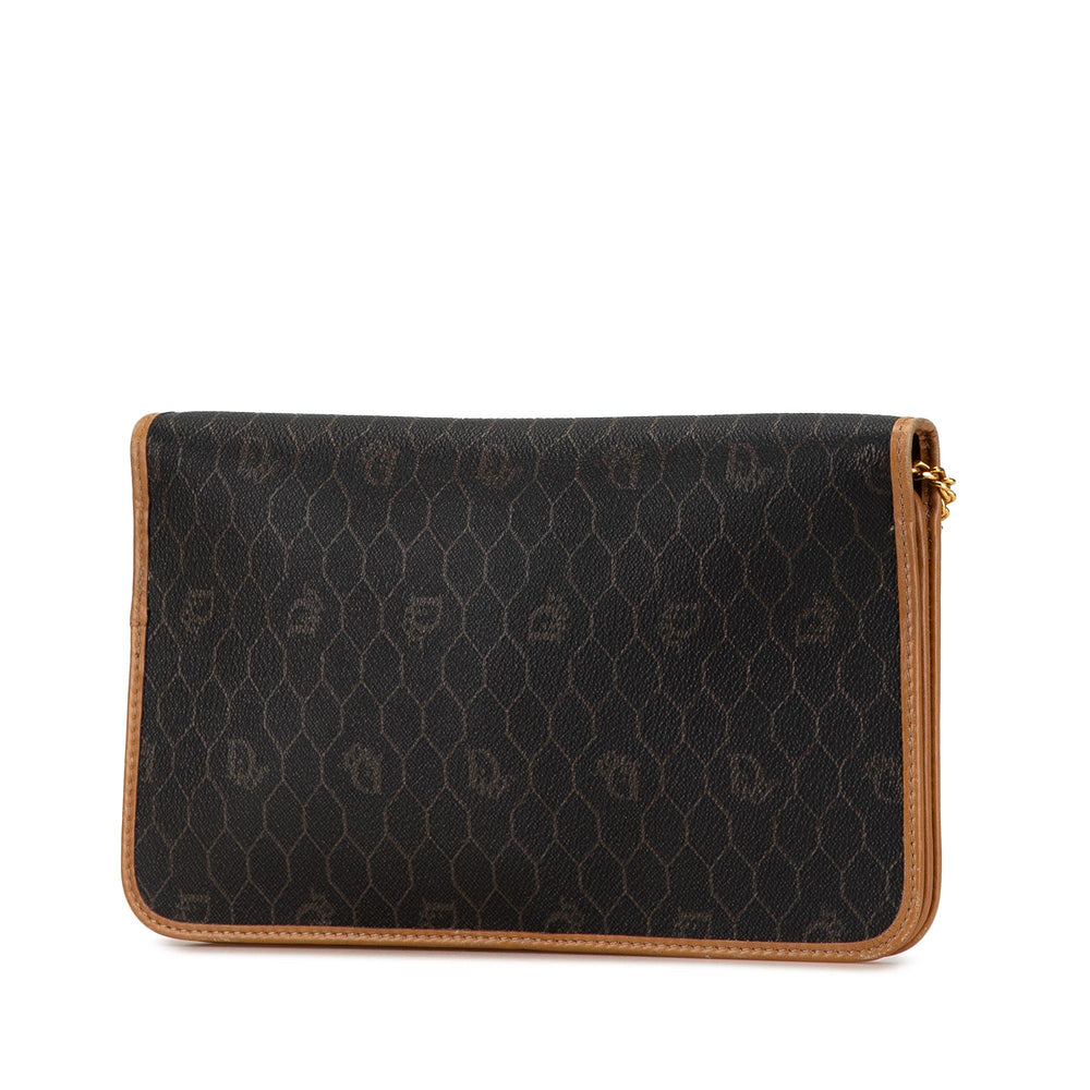 Honeycomb Chain Crossbody Black - Gaby Paris