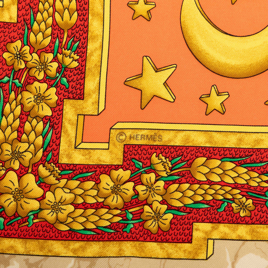 Hermès Carpe Diem Soie Foulard 90 Multi
