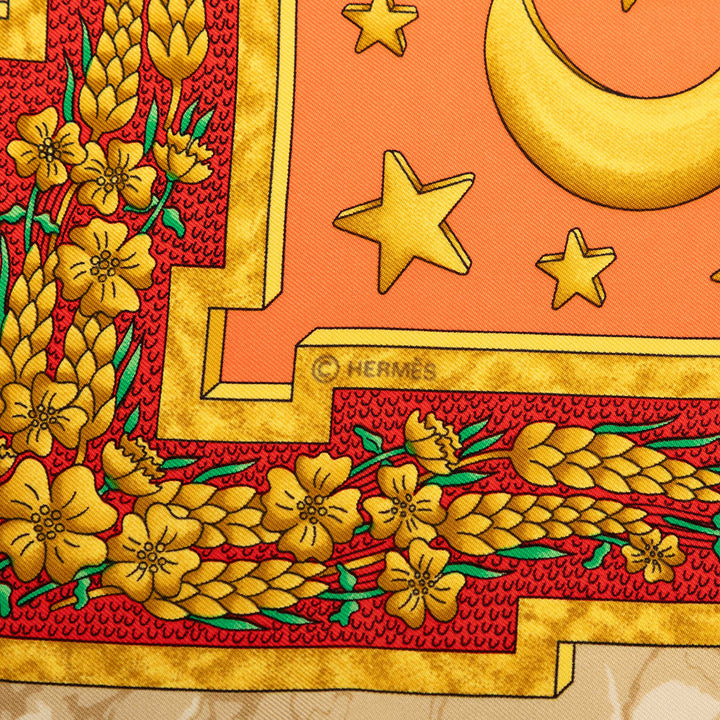Hermès Carpe Diem Soie Foulard 90 Multi