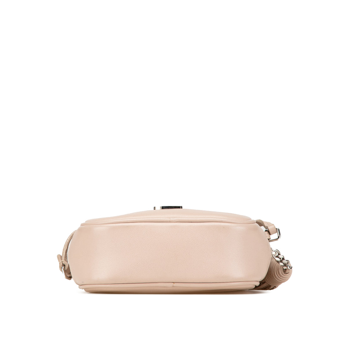 Nappa Monogram Blogger Bag Brown - Gaby Paris