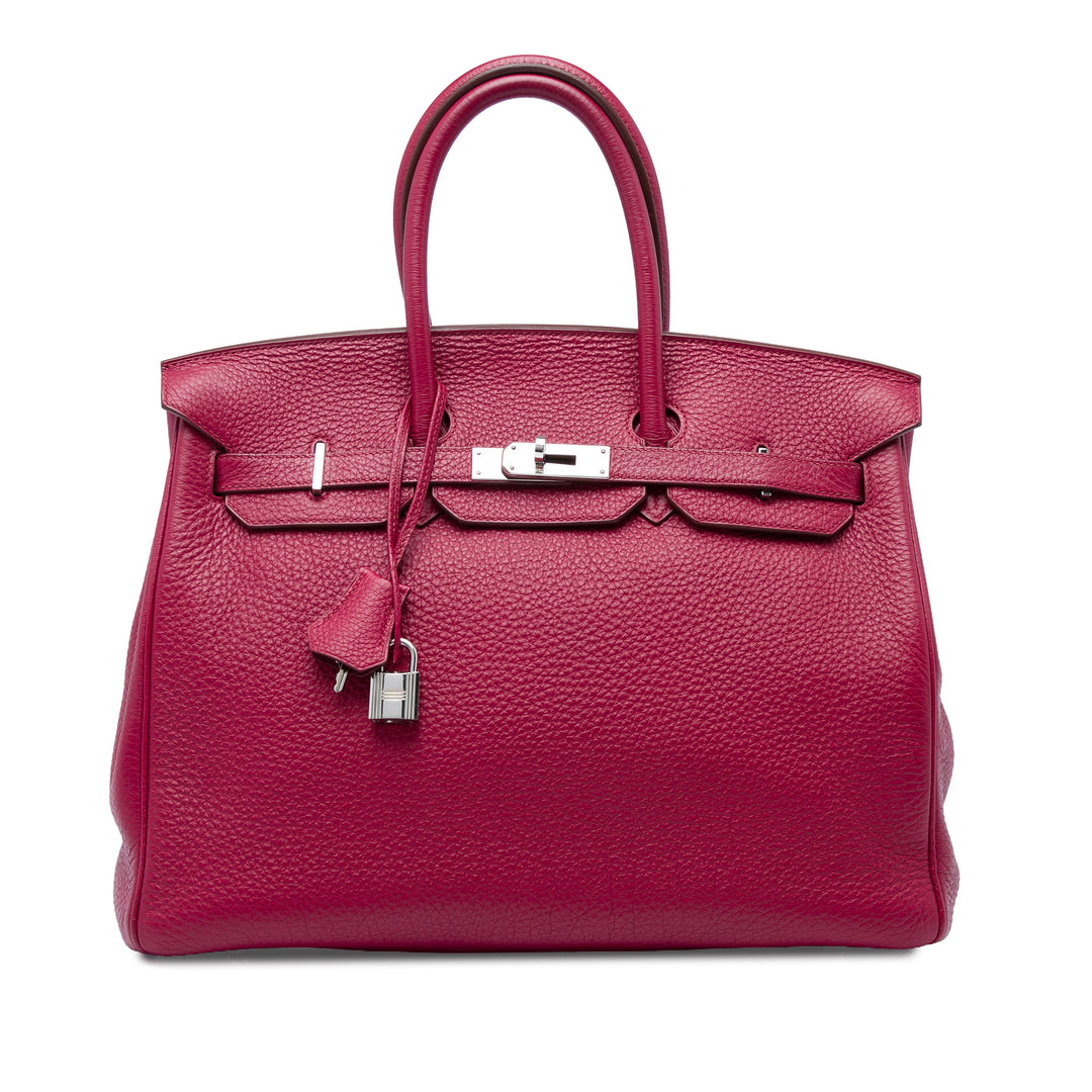 Hermès Birkin Retourne 35 Clémence Rose