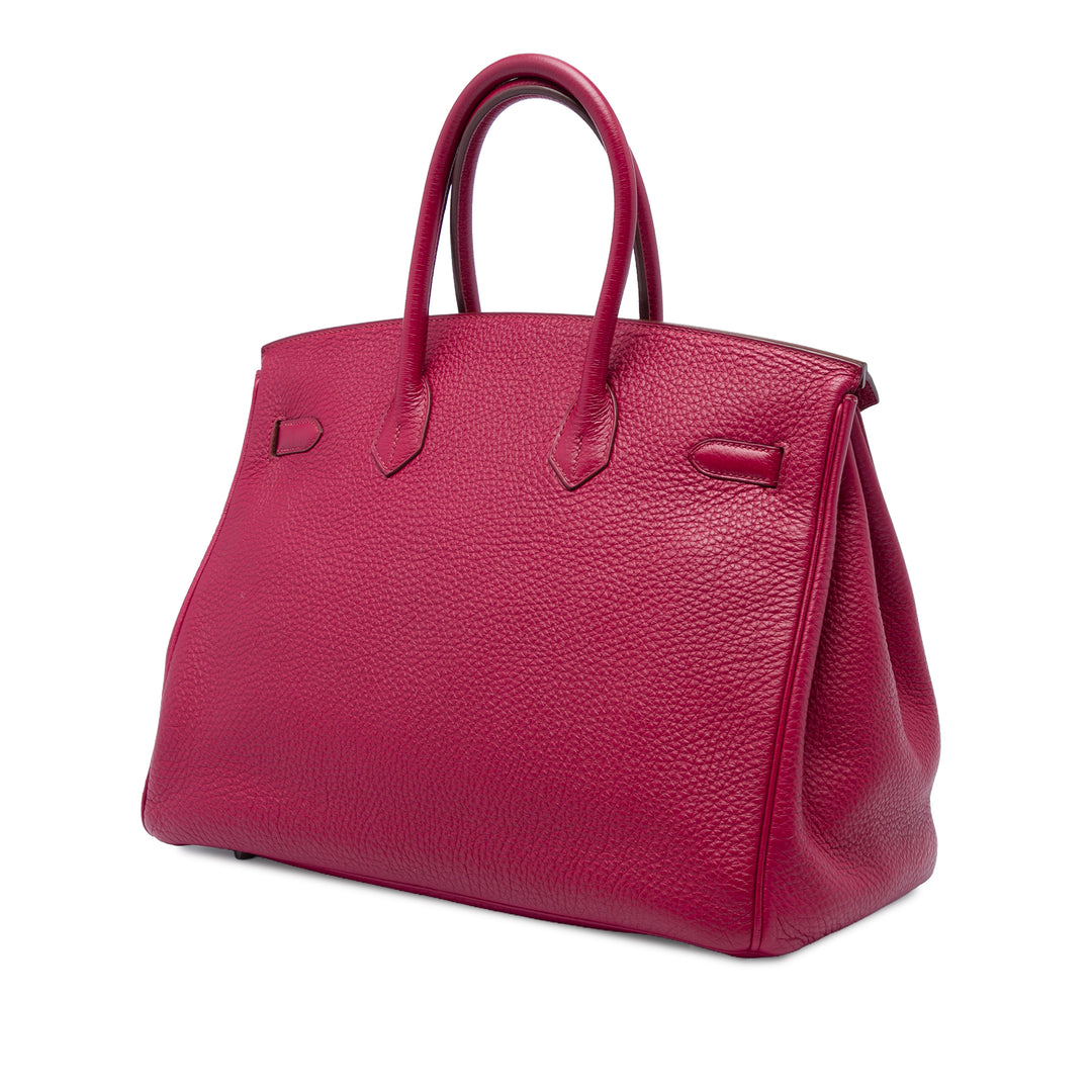Hermès Birkin Retourne 35 Clémence Rose