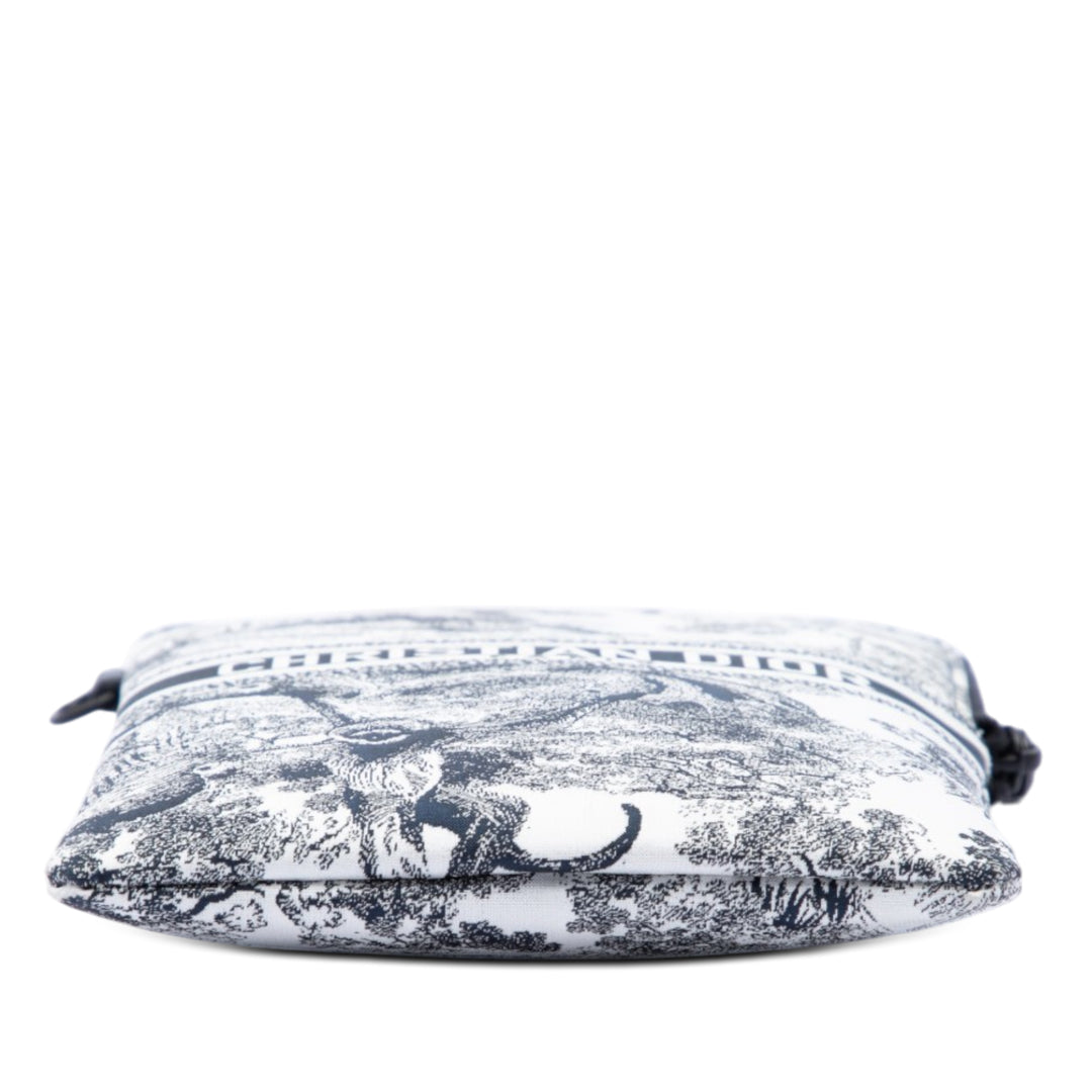 Dior Technical brodé De Jouy DiorTravel Multifunction Pochette Bleu