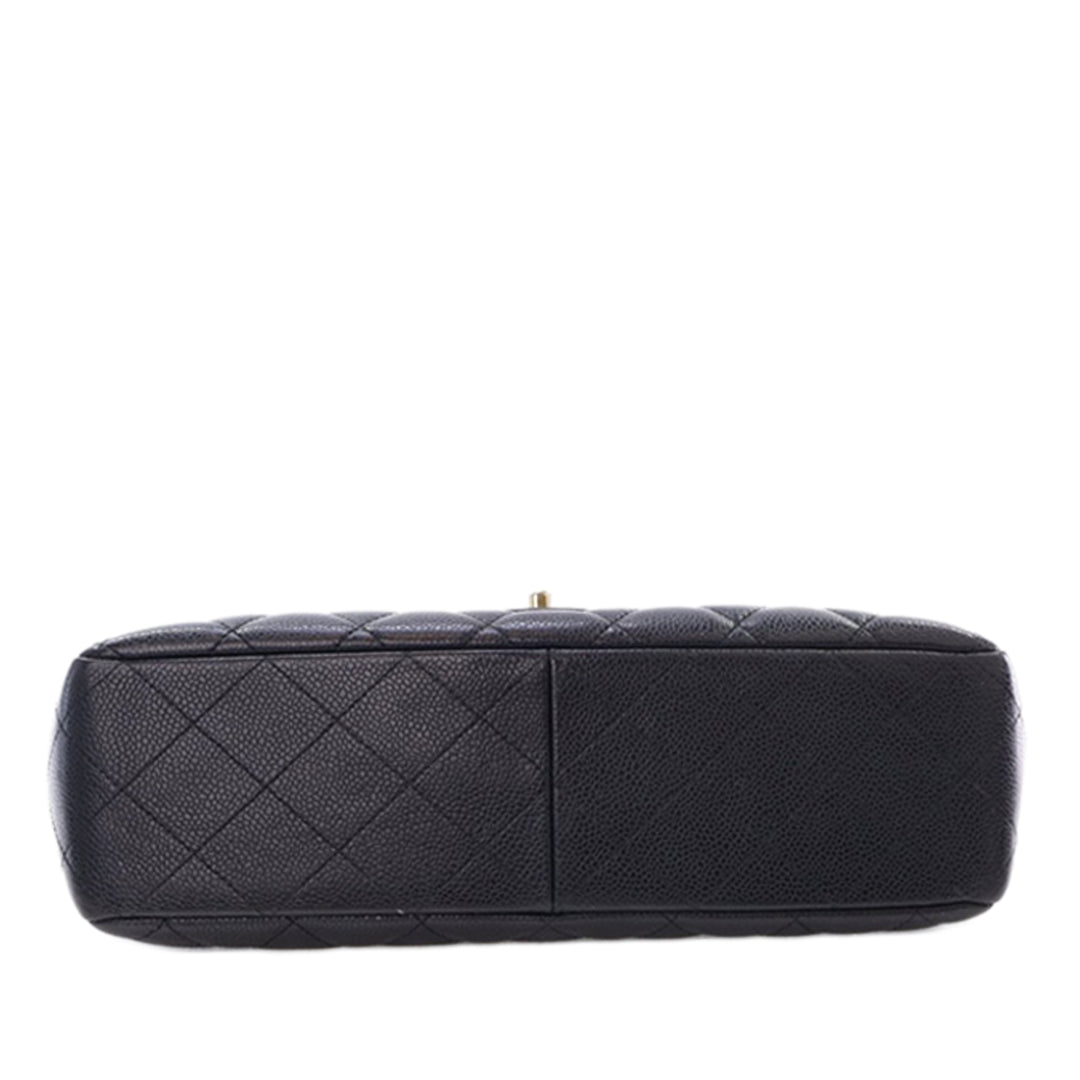 Chanel Jumbo Classic Caviar Simple rabat