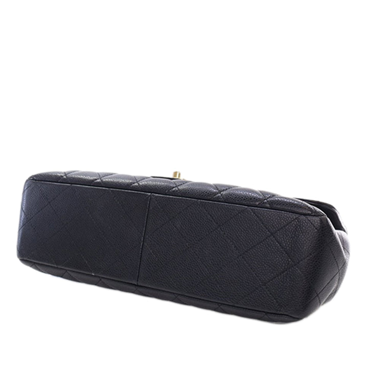 Chanel Jumbo Classic Caviar Simple rabat