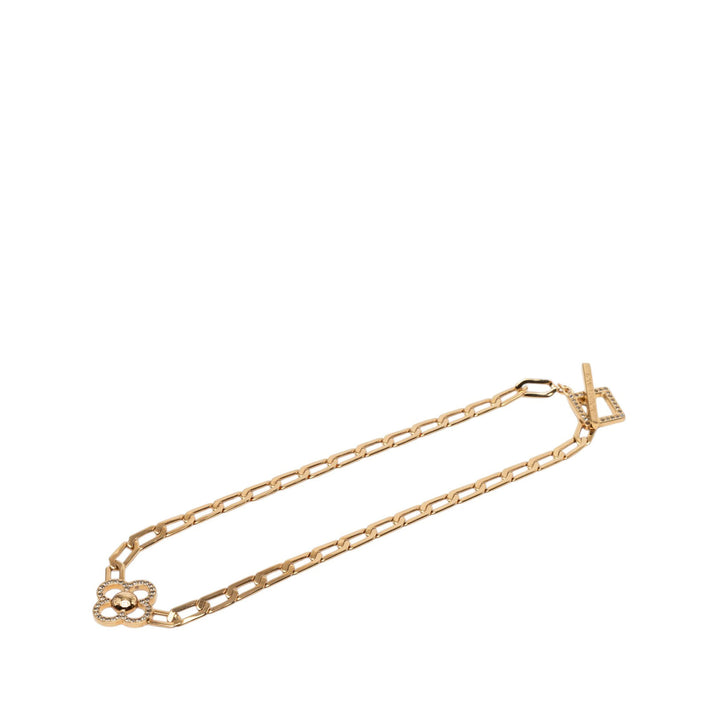 Louis Vuitton plaqué Cristal Flower Power Collier