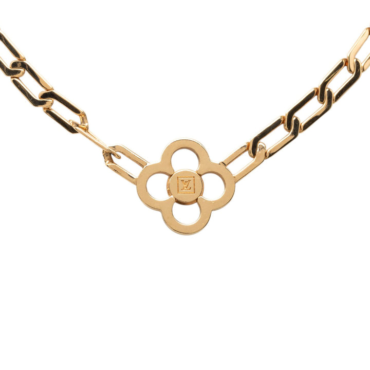 Louis Vuitton plaqué Cristal Flower Power Collier