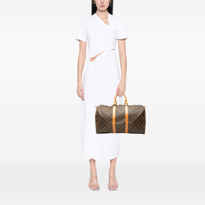 Louis Vuitton Keepall 45 Monogram Marron