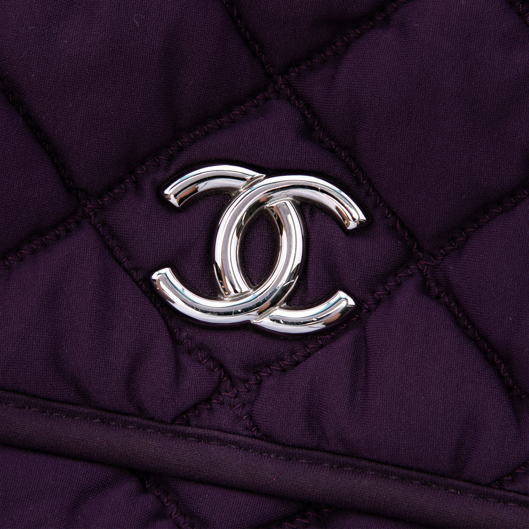 Chanel Small Matelassé Nylon Bubble à rabat