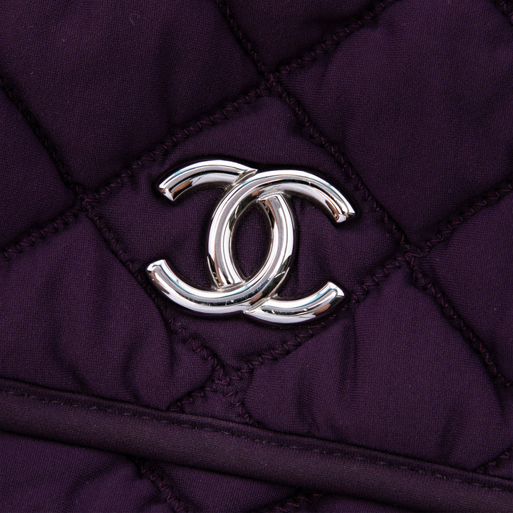Chanel Small Matelassé Nylon Bubble à rabat