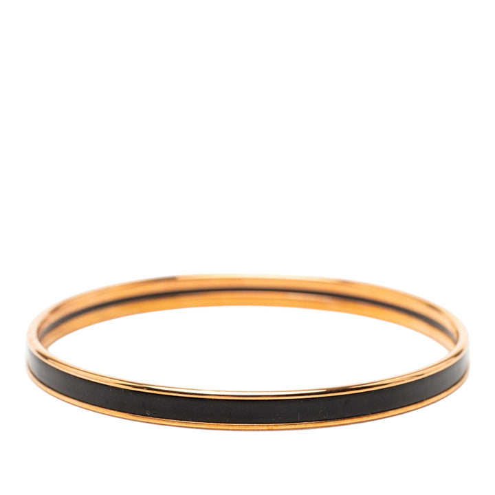 Hermès Extra Narrow Émail Uni Bangle 62