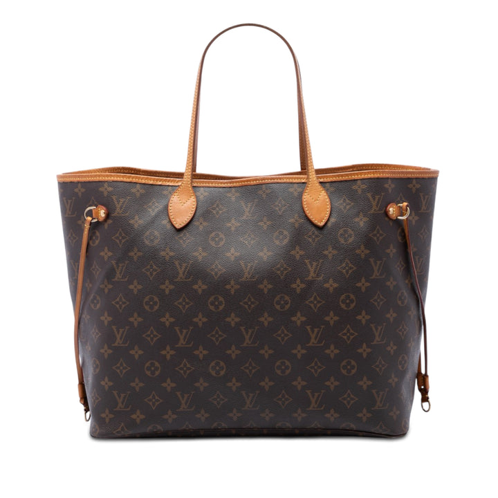 Louis Vuitton Neverfull GM Monogram Marron – vue principale – GABY PARIS