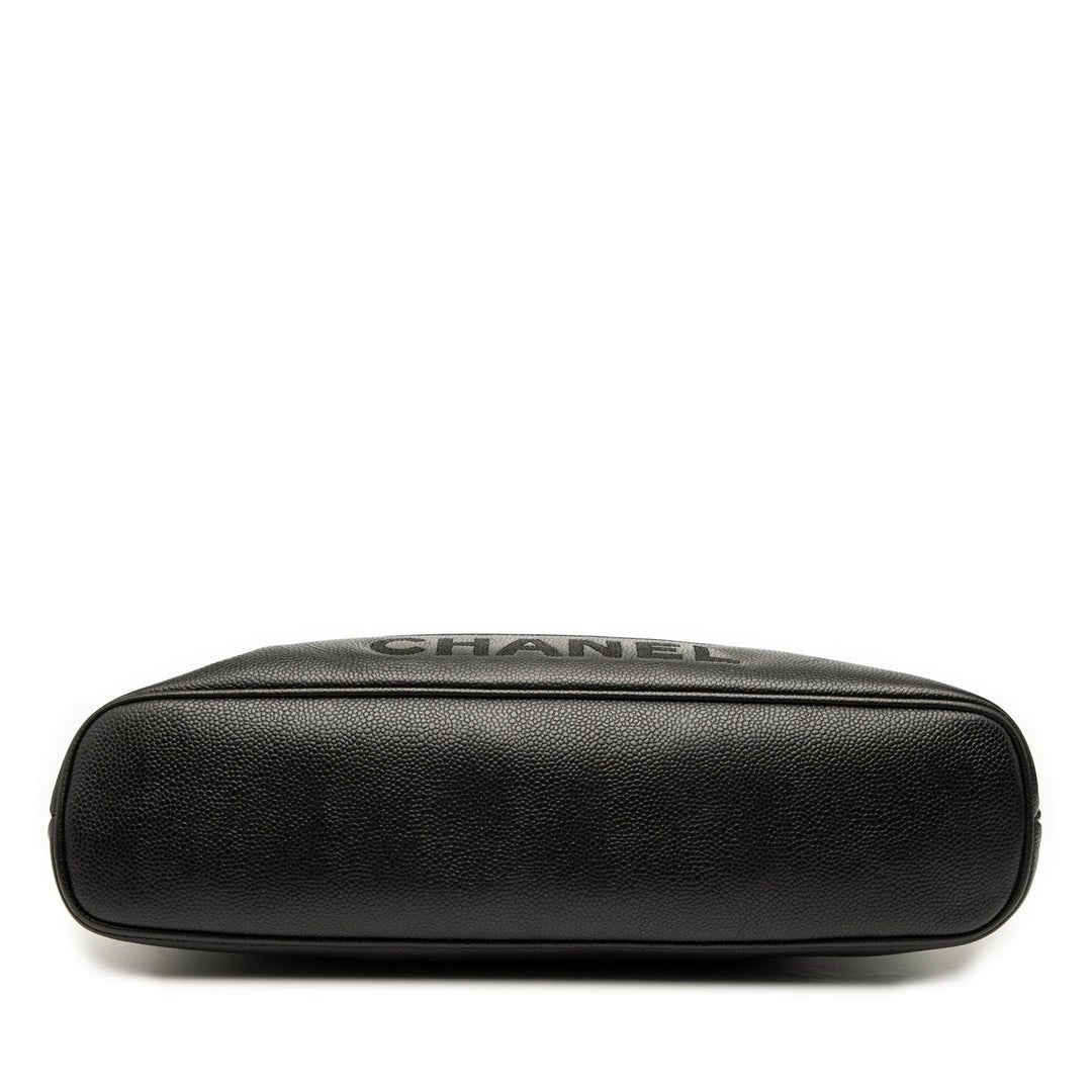 Chanel Caviar Logo Chain Sac bandoulière