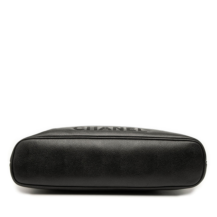 Chanel Caviar Logo Chain Sac bandoulière