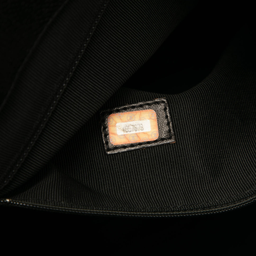 Chanel Caviar Logo Chain Sac bandoulière