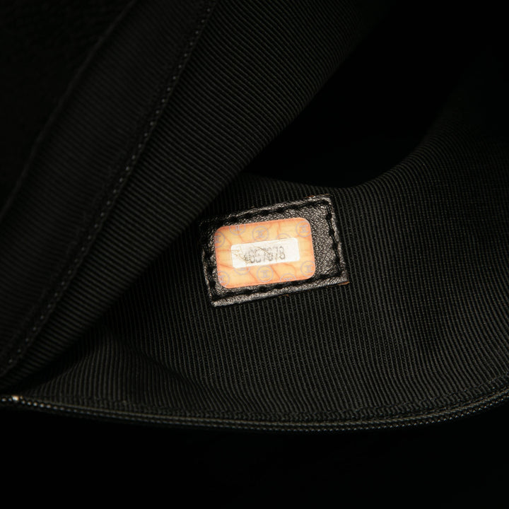 Chanel Caviar Logo Chain Sac bandoulière