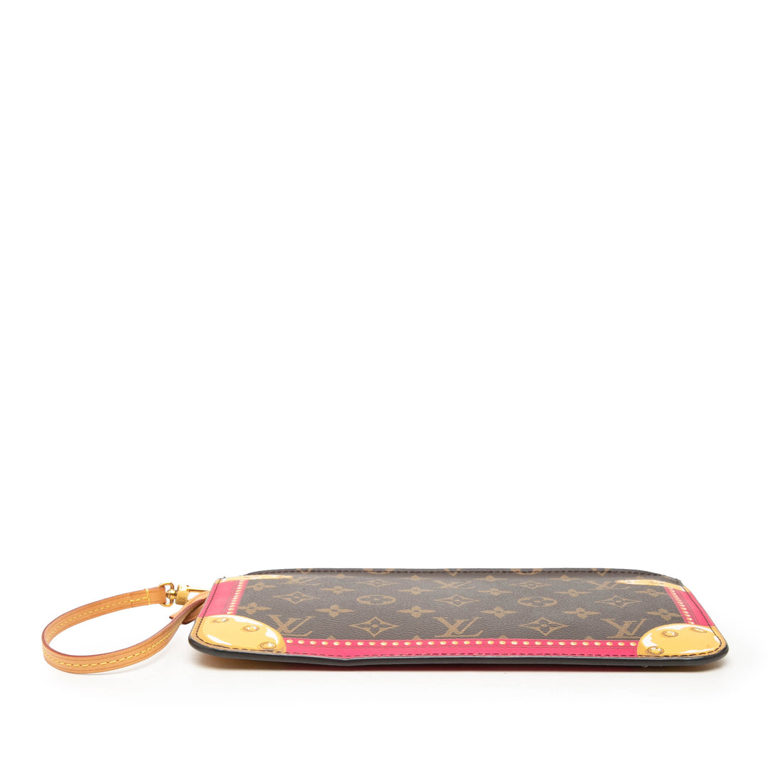 Summer Trunks Neverfull Pochette MM Monogram Marron