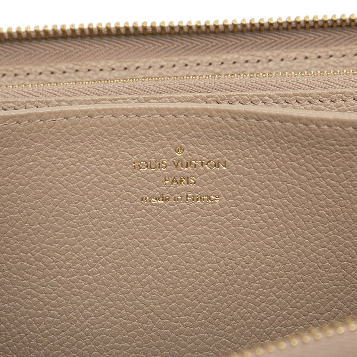 Louis Vuitton Bicolor Monogram Empreinte Giant Zippy Portefeuille