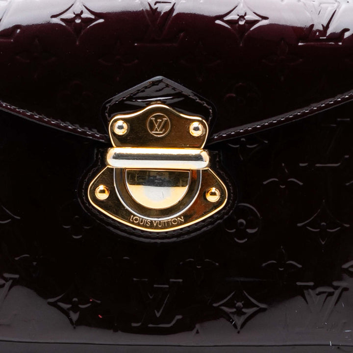 Louis Vuitton Mirada Cuir verni Monogram Violet – vue 7 – GABY PARIS