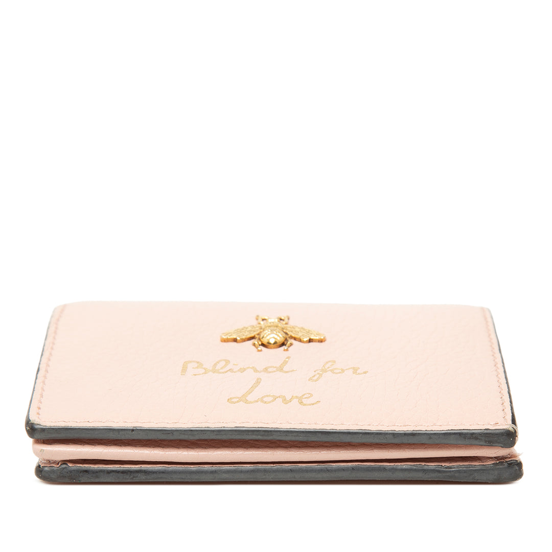Gucci Cuir de veau Blind for Love Compact Portefeuille