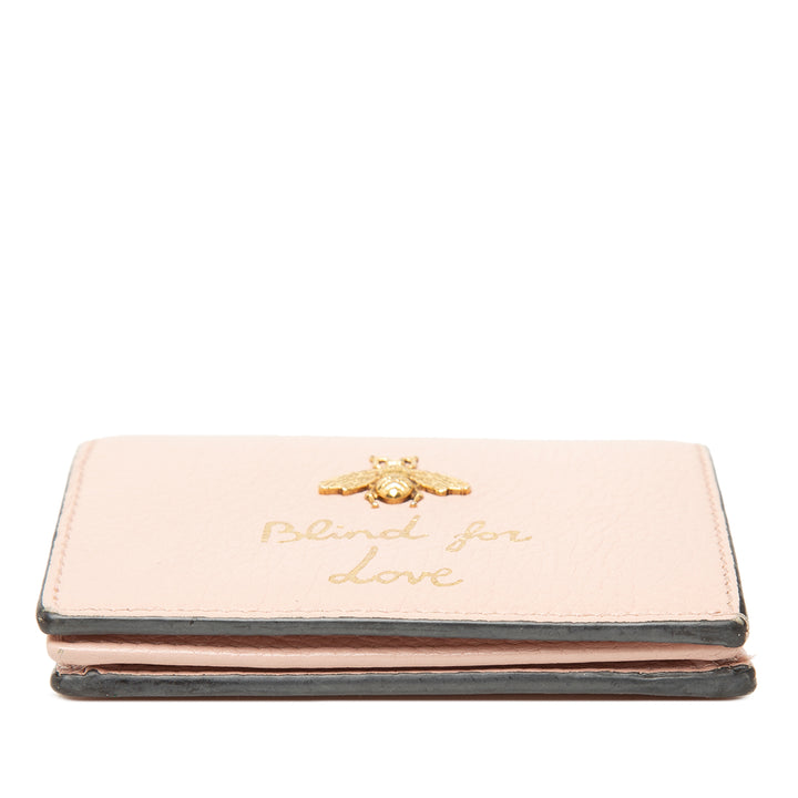 Gucci Cuir de veau Blind for Love Compact Portefeuille