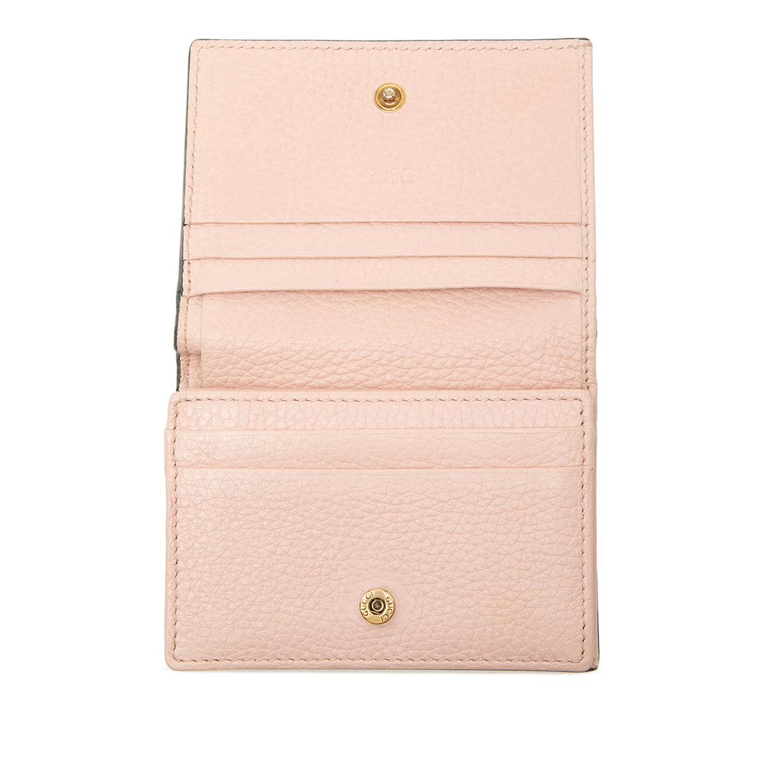 Gucci Cuir de veau Blind for Love Compact Portefeuille