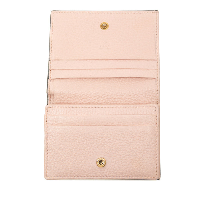 Gucci Cuir de veau Blind for Love Compact Portefeuille