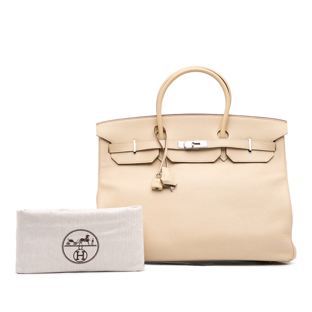 Togo Birkin Retourne 40 Brown - Gaby Paris
