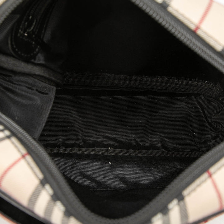 Burberry House Check Toile Sac porté croisé