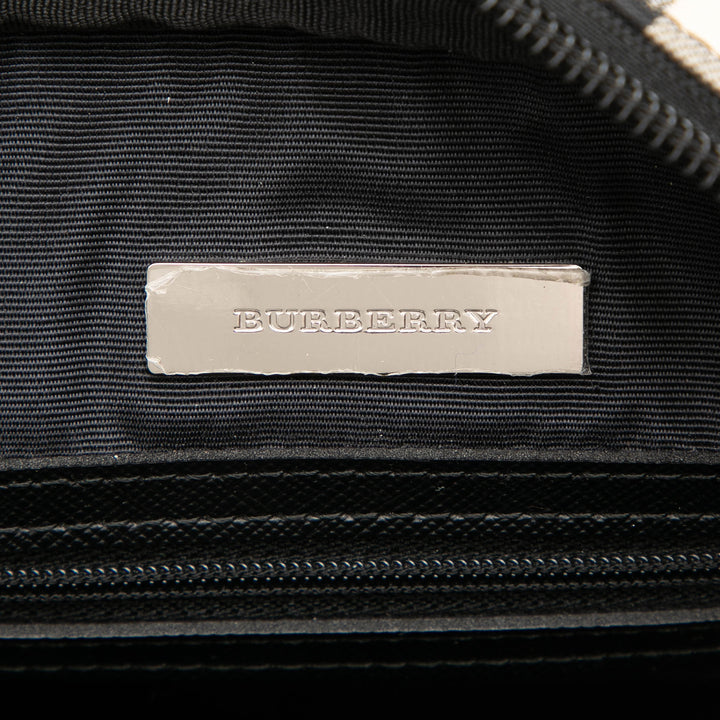 Burberry House Check Toile Sac porté croisé