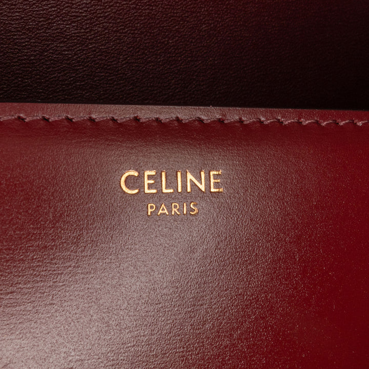 Celine Calfskin Triomphe Crossbody Red - GABY PARIS