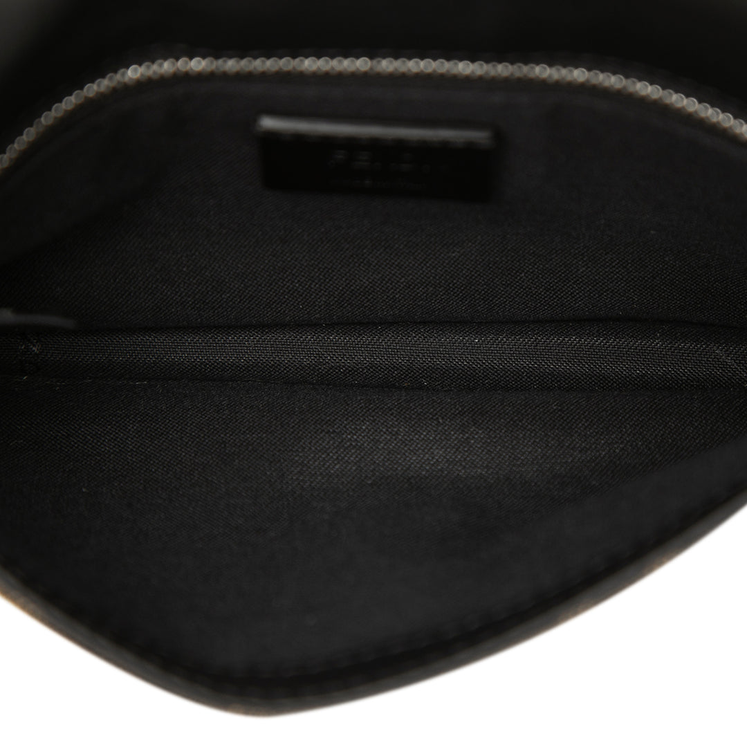 Fendi Zucca Toile Convertible Baguette Pochette