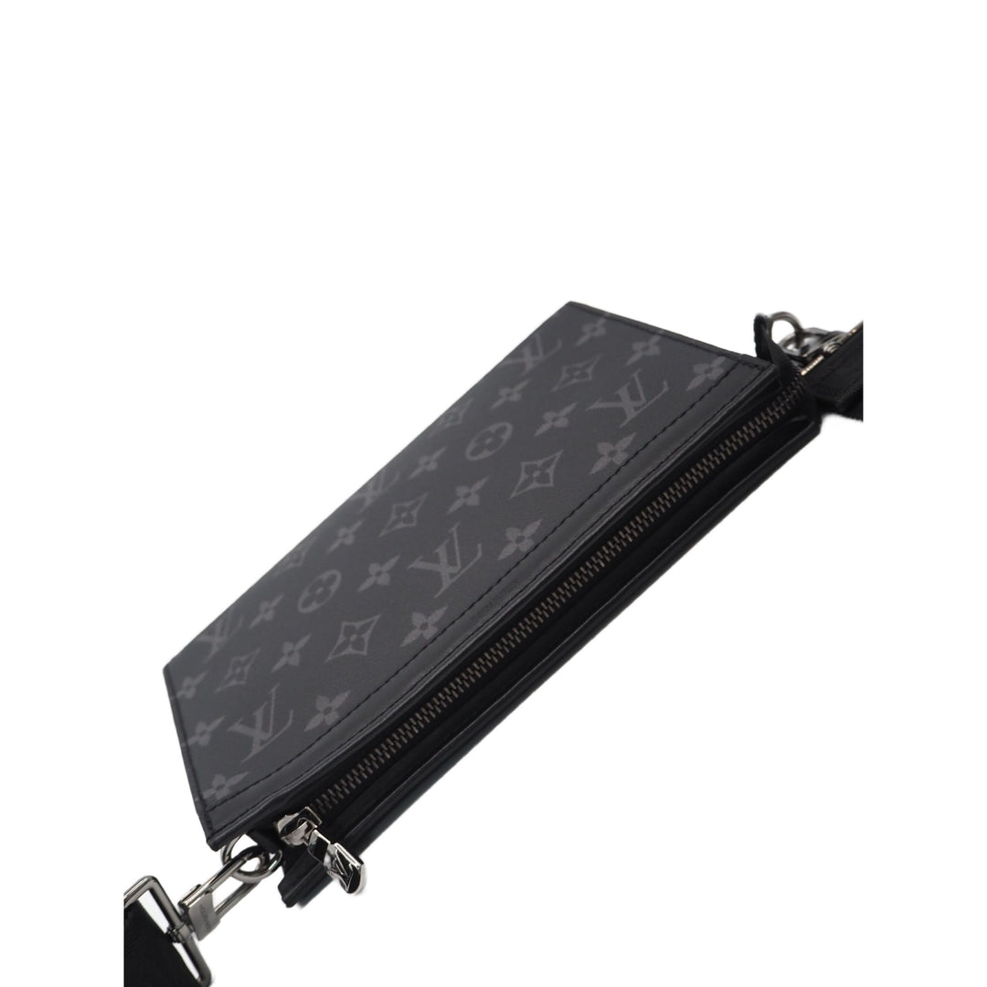 Louis Vuitton Gaston Wearable Portefeuille Monogram Eclipse Noir – vue 11 – GABY PARIS