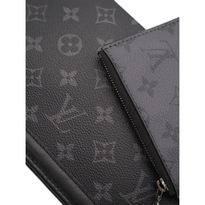 Louis Vuitton Gaston Wearable Portefeuille Monogram Eclipse Noir – vue 8 – GABY PARIS