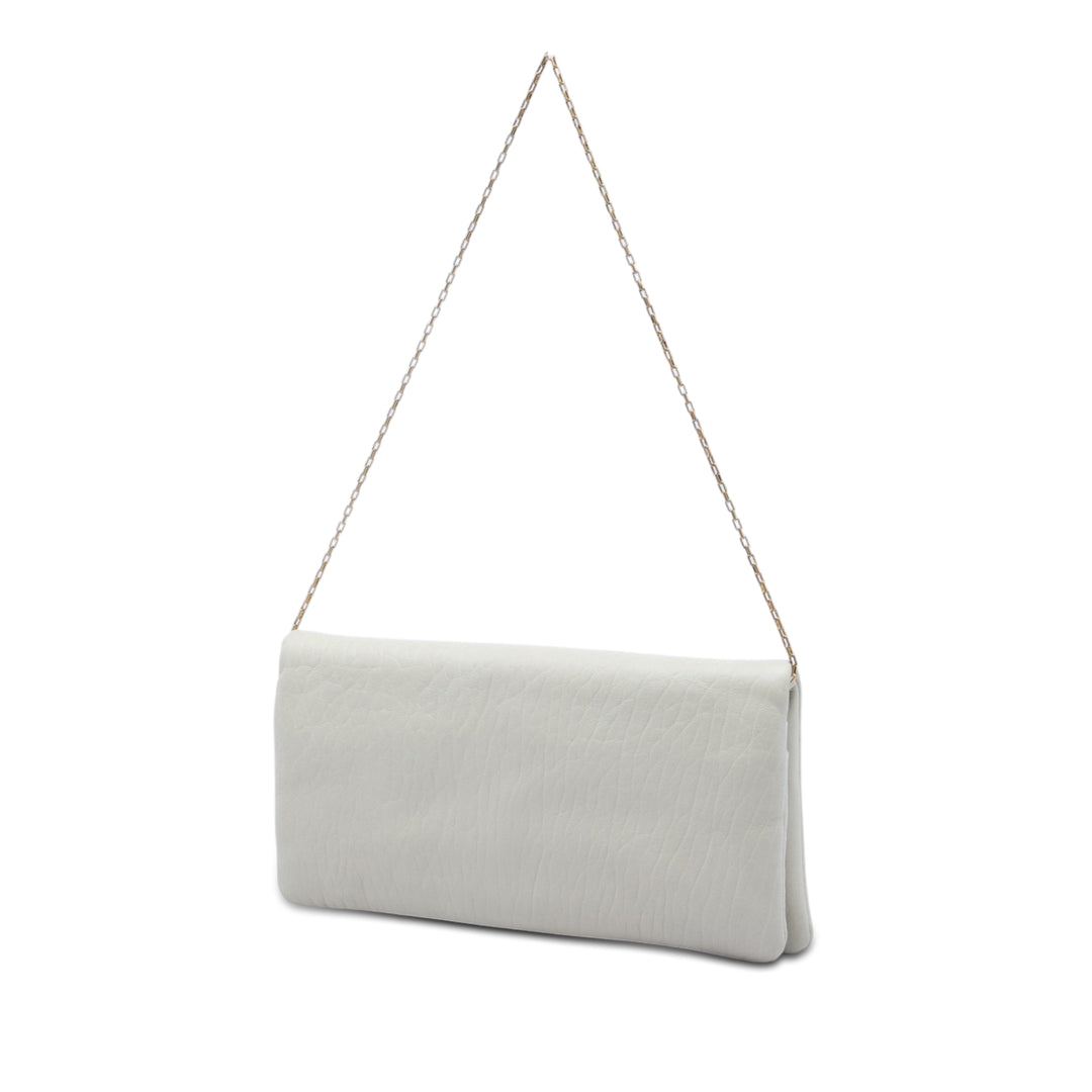 Saint Laurent Mini Grained Cuir d’agneau Calypso Sac bandoulière