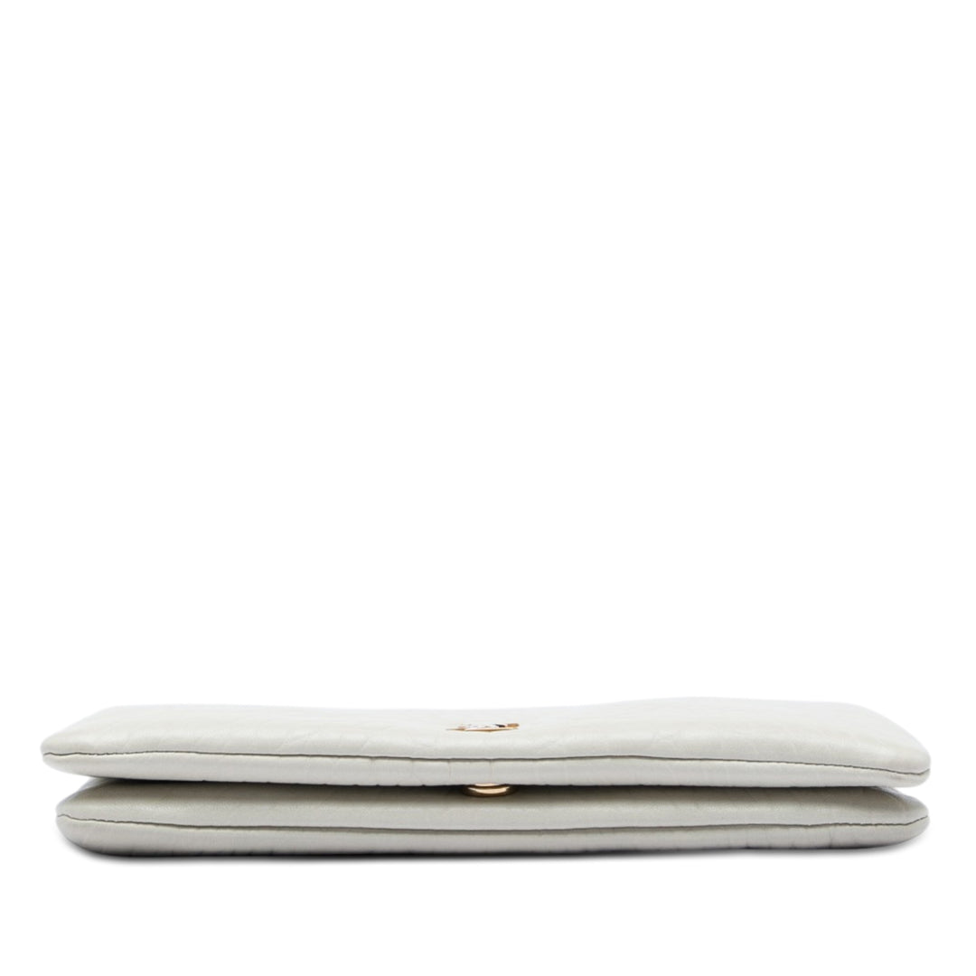 Saint Laurent Mini Grained Cuir d’agneau Calypso Sac bandoulière