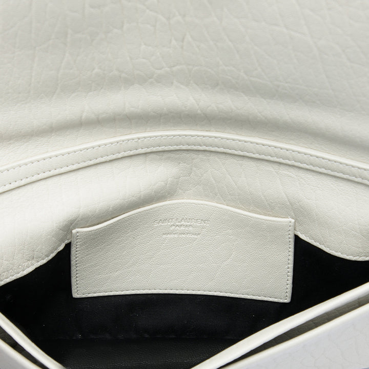 Saint Laurent Mini Grained Cuir d’agneau Calypso Sac bandoulière