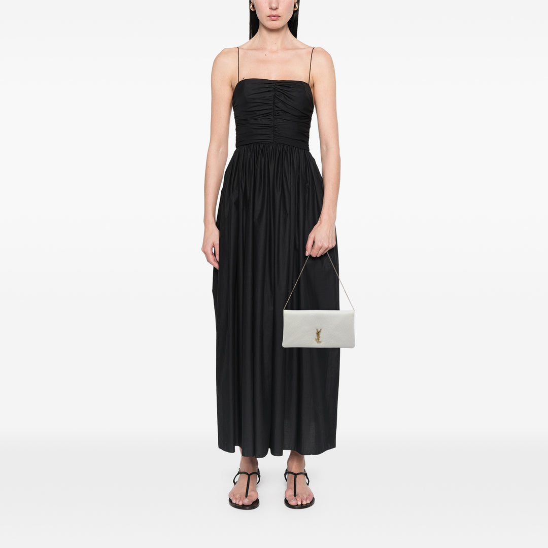 Saint Laurent Mini Grained Cuir d’agneau Calypso Sac bandoulière