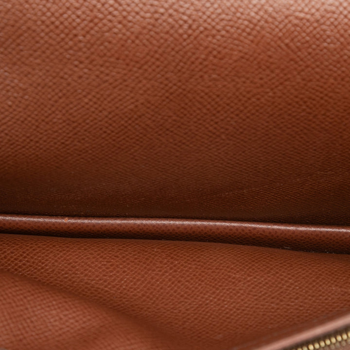 Hermès Courchevel Jet Pochette Cuir